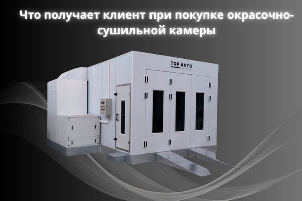 Что получает клиент от покупки Окрасочно-сушильной камеры Что получает клиент от покупки Окрасочно-сушильной камеры